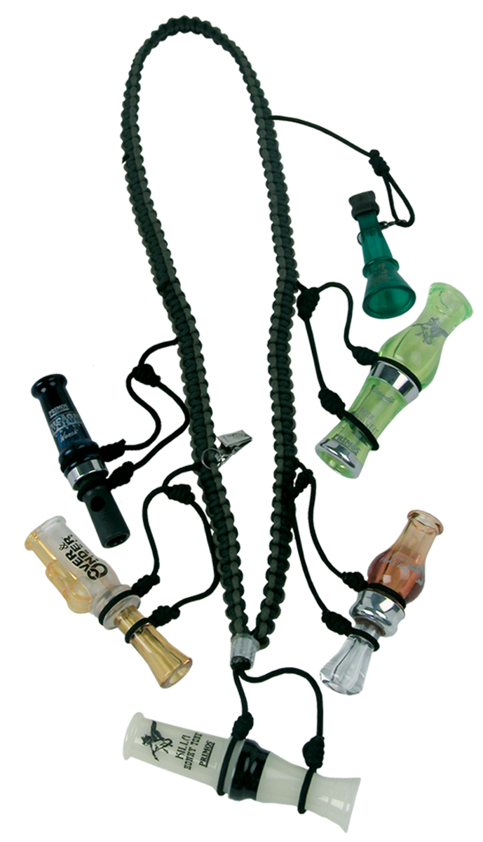 Primos Waterfowler's Call Lanyard, Prim 69628    Waterfowlers 5 Call Lanyard