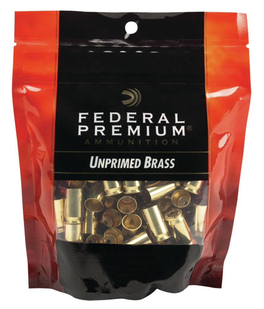 Fed Gold Mdl 40s&w Unprmd Brss 100ct