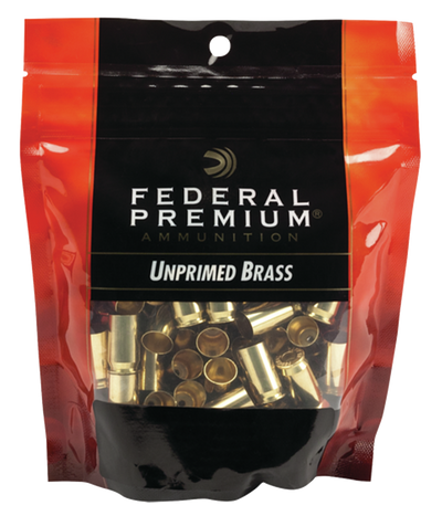 Fed Gold Mdl 40s&w Unprmd Brss 100ct