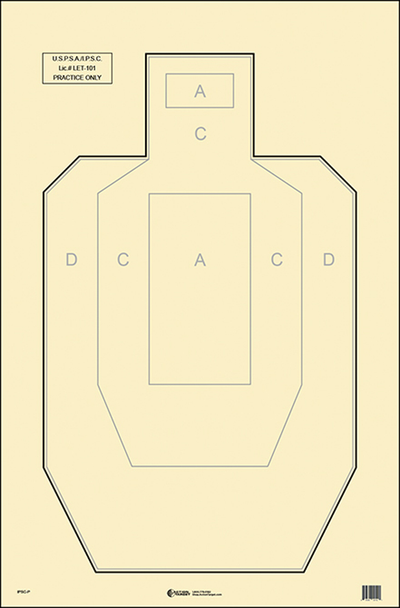 Action Tgt Uspsa Paper 100pk