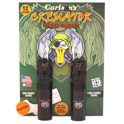 Carlsons Cremator Ported Choke 12 Ga. Beretta/ Benelli Mobil Mr, Lr 2 Pk.