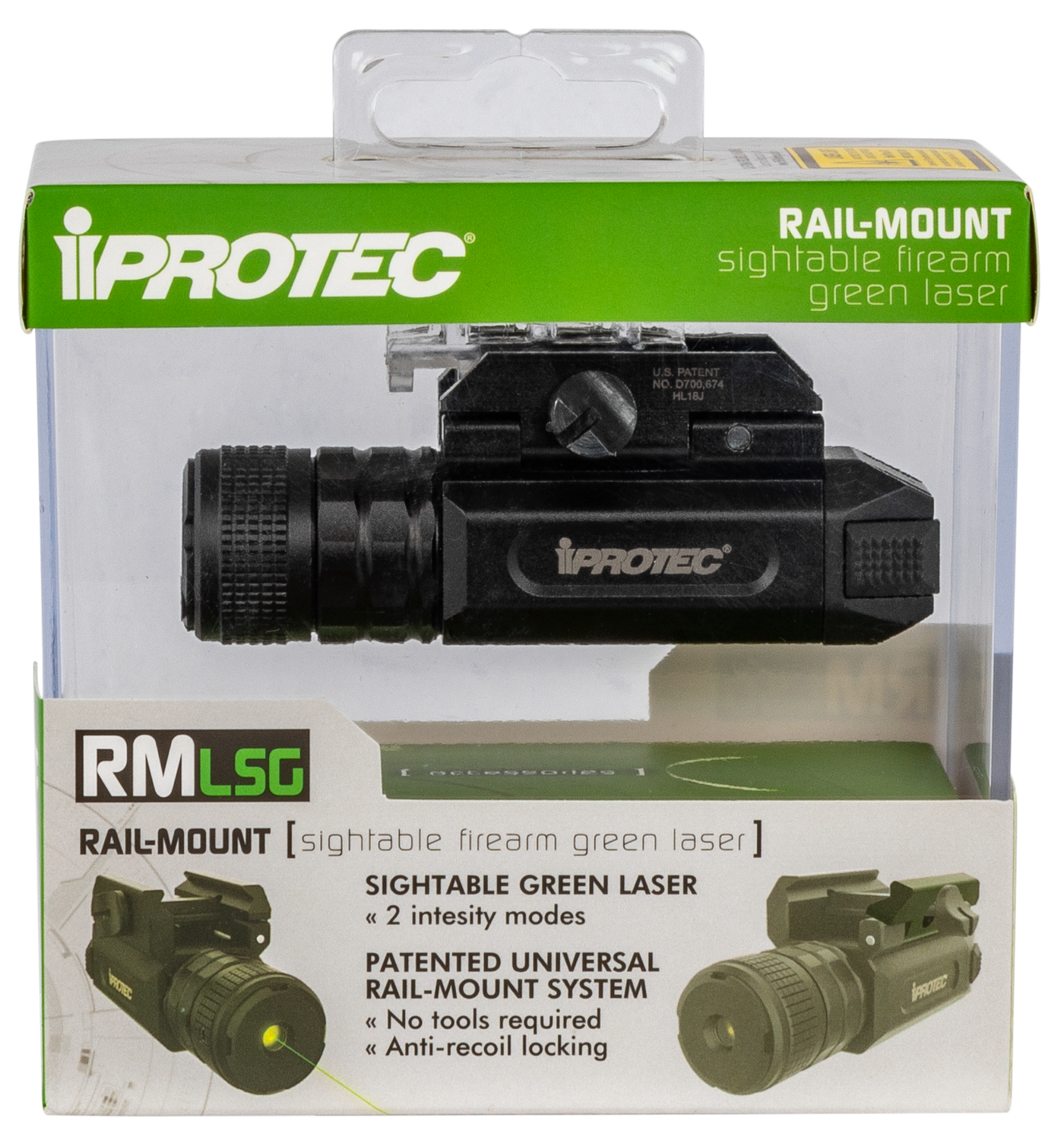 Rmlsg Rail-mount Green Laser