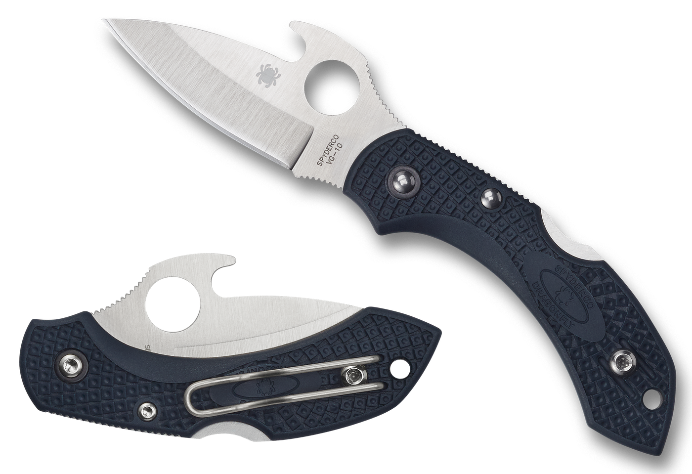 Spyderco Dragonfly 2, Spy C28pgyw2       Drgnfly 2 Emrsn Opn Dp 2.28 Gry