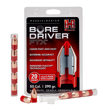 Hornady .50cal Bore Driver - 3499 290gr. Ftx 20ct 10bx/cs