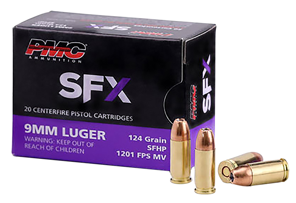 Pmc 9mm Luger 124gr Sfx Hp - 50rd 20bx/cs