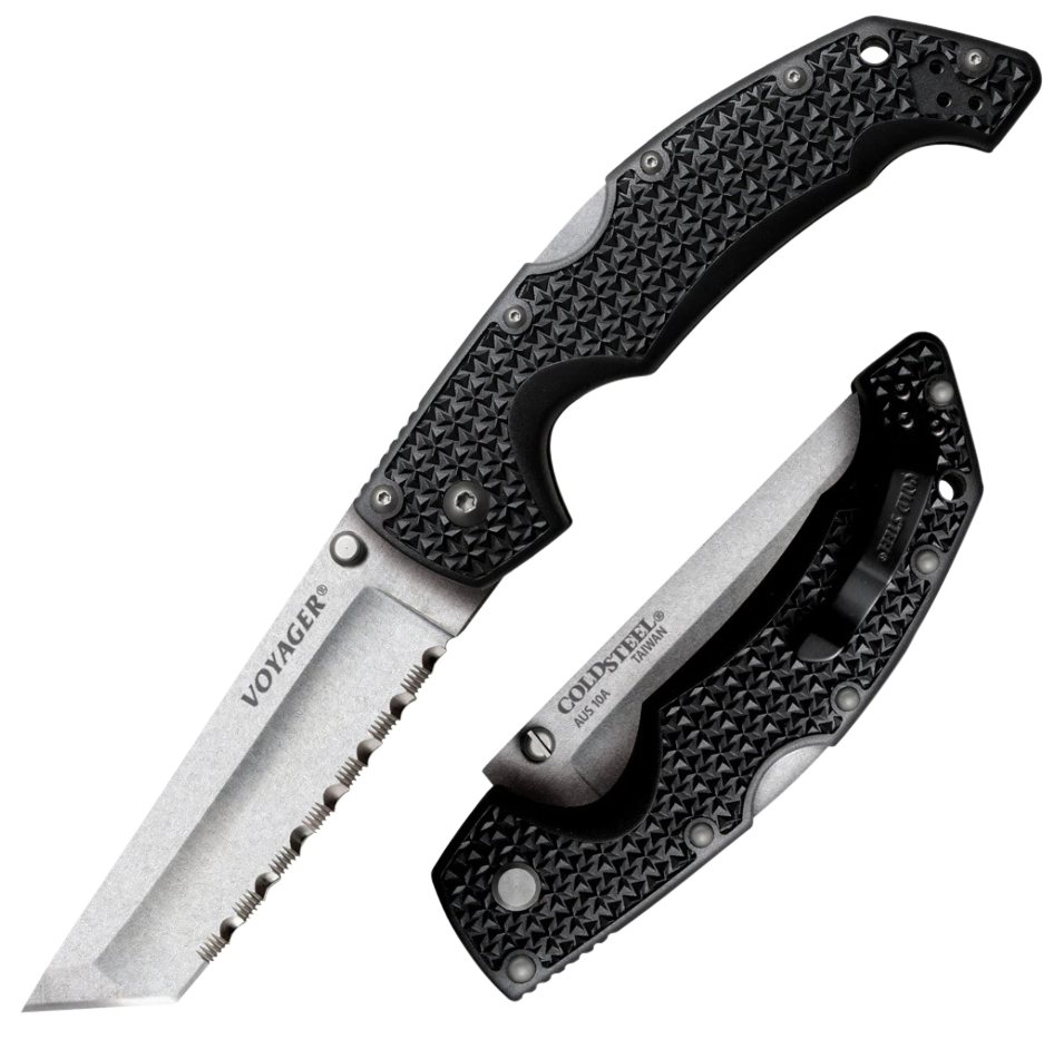 Cold Steel Voyager, Cold Cs-29axc    Voyager Xl Clip Plain