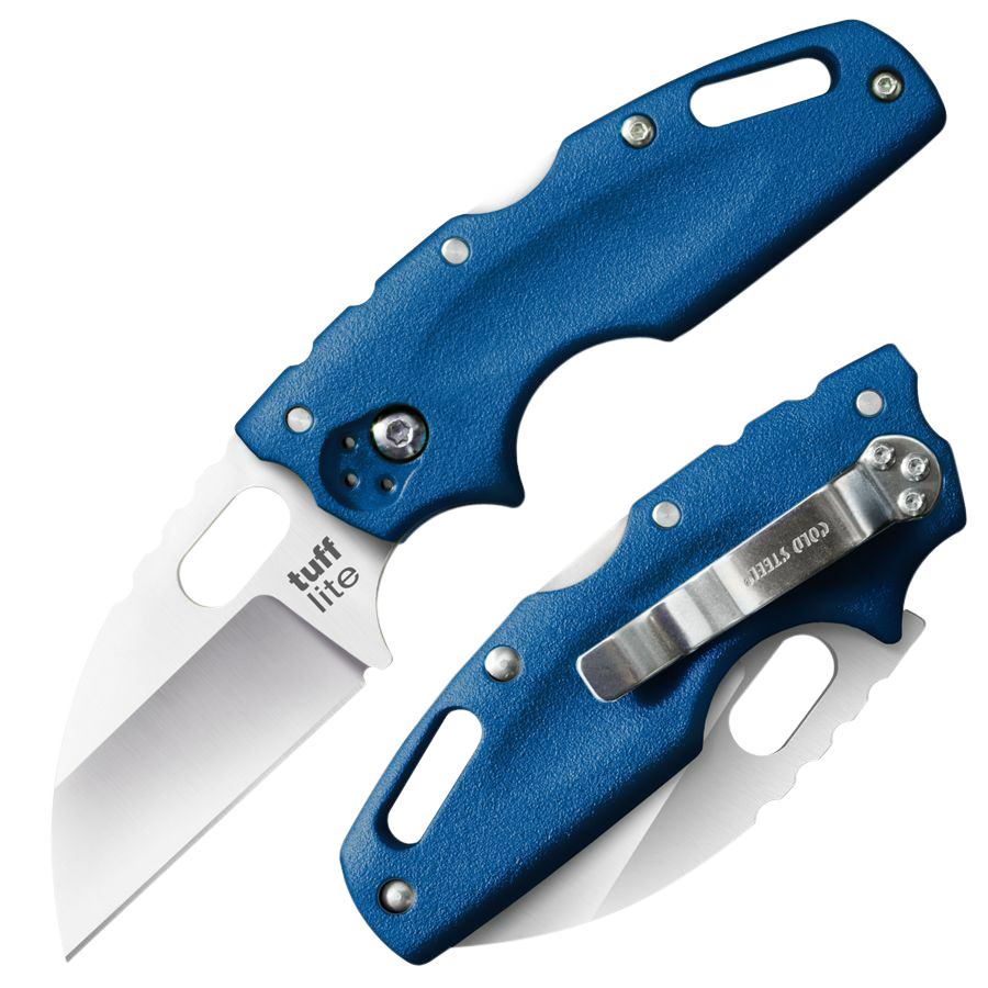 Cold Steel Tuff Lite, Cold Cs-20ltb    Tuff Lite Plain Edge  Blue