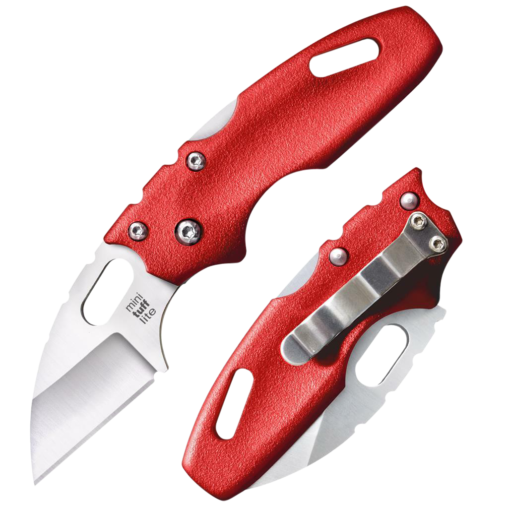 Cold Steel Tuff Lite, Cold Cs-20mtr    Mini Tuff Lite Plain Red