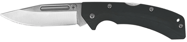 Accusharp Lockback, Fpi 711c  Accusharp Lockback G10 Knife Black