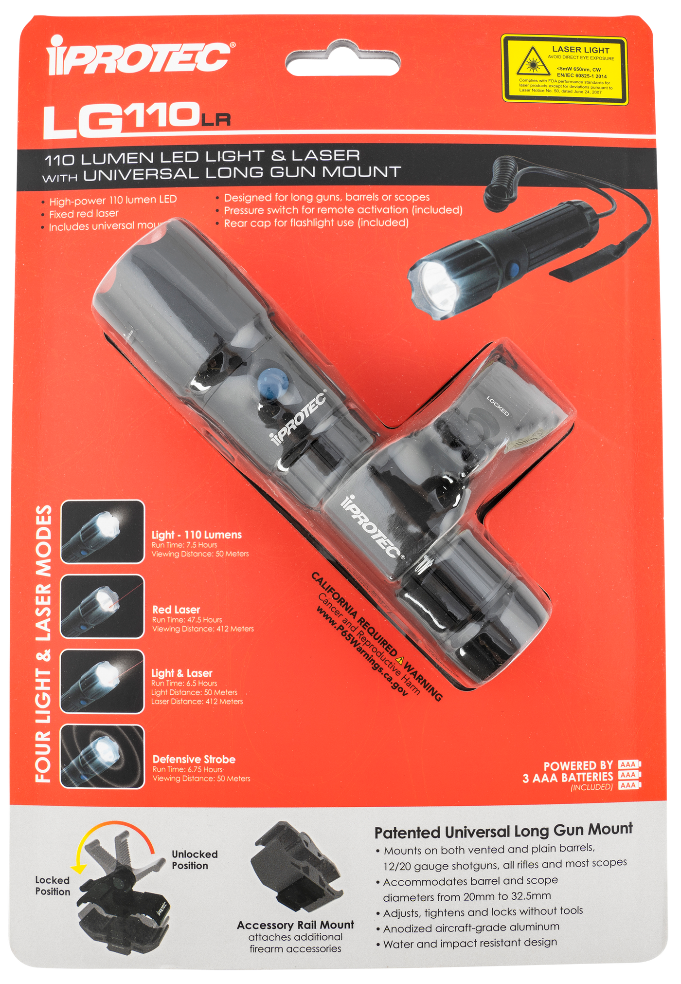 Lg110lr Shotgun Light/laser Combo