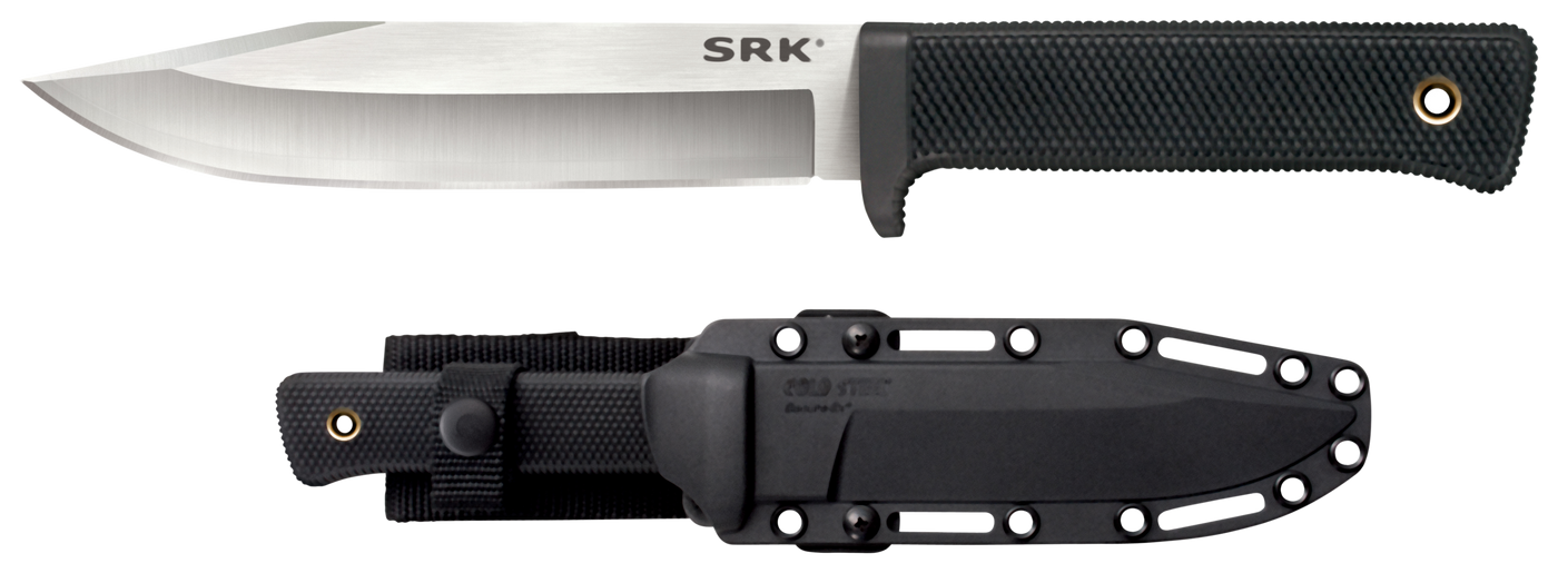 Cold Steel San Mai Srk 6" Fxd - Plain Edge W/kydex Sheath