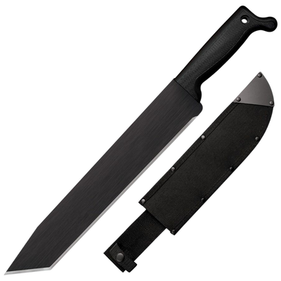 Cold Steel Tanto Machete 13" - Black Blade W/cor-ex Sheath