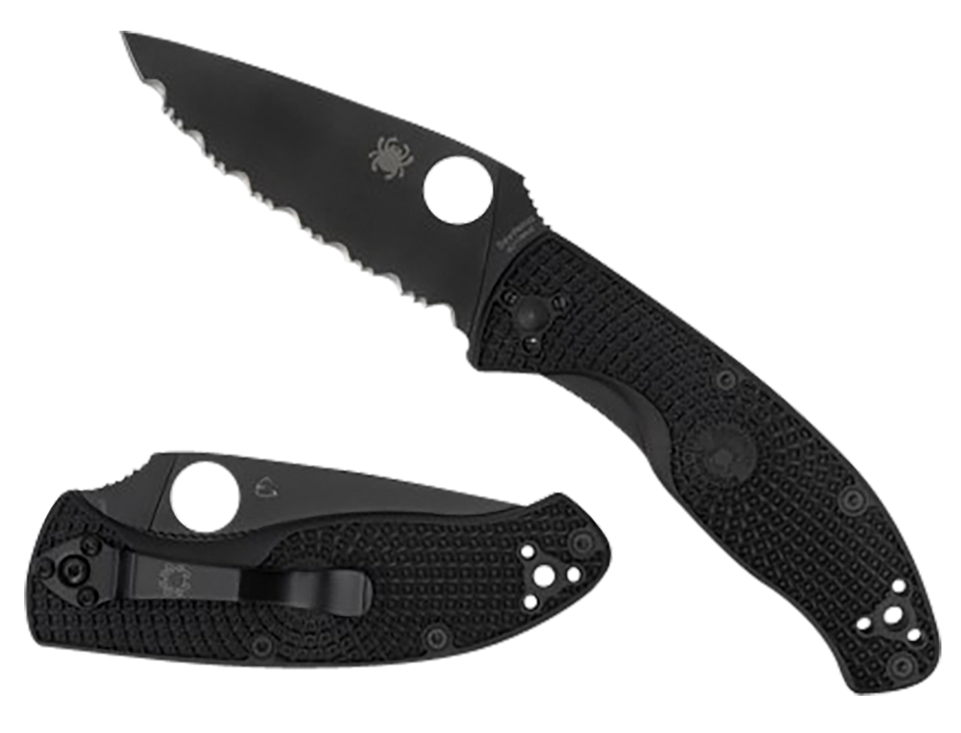 Spyderco Tenacious, Spy C122pbbk       Tenacious Lightwght Blk Blade