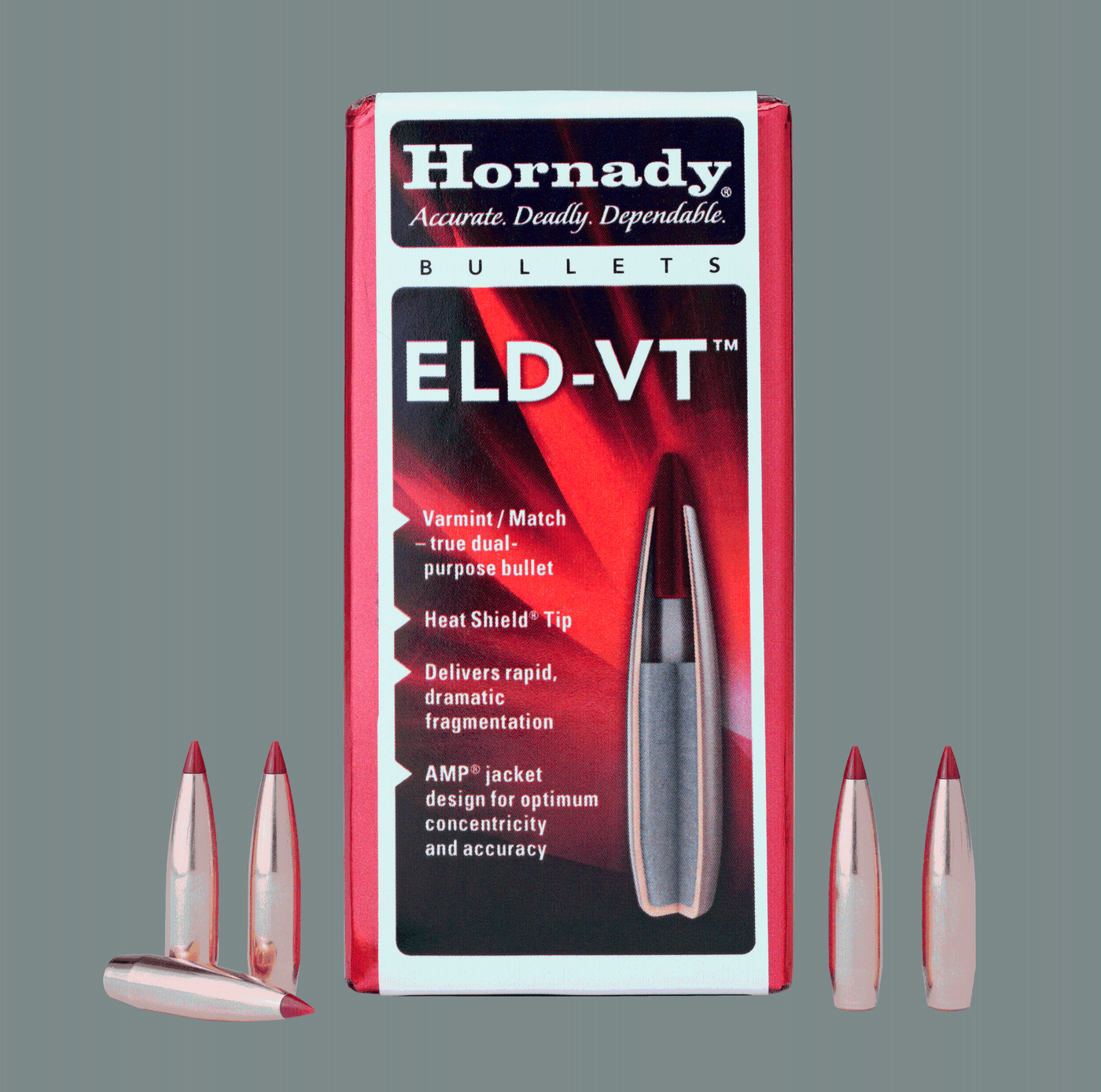 Hornady Bullets 6mm .243 - 80gr. Eld-vt 100ct 25bx/cs