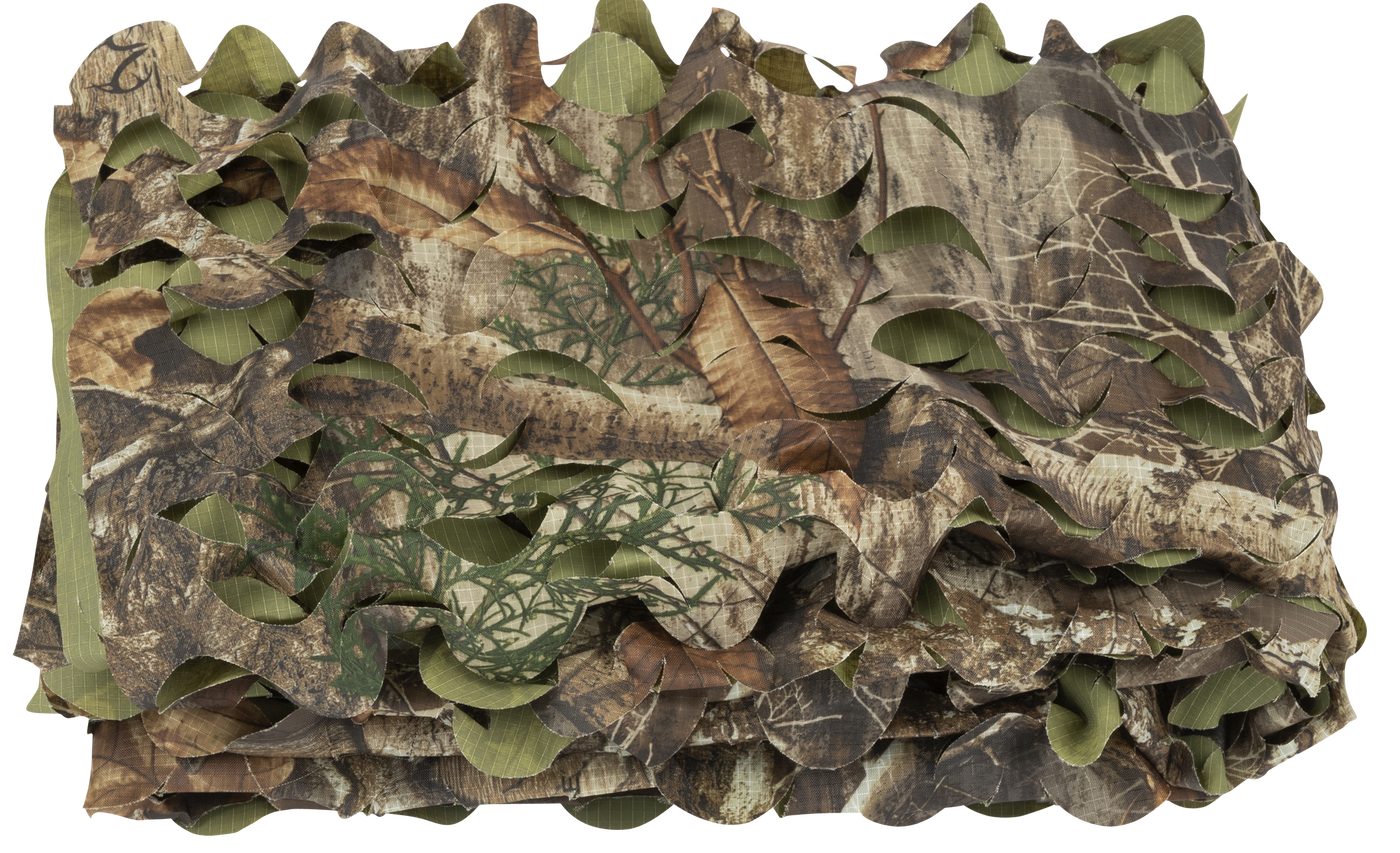 Allen Die-cut Camo Material - 9.8'x58" Olive/rt Edge