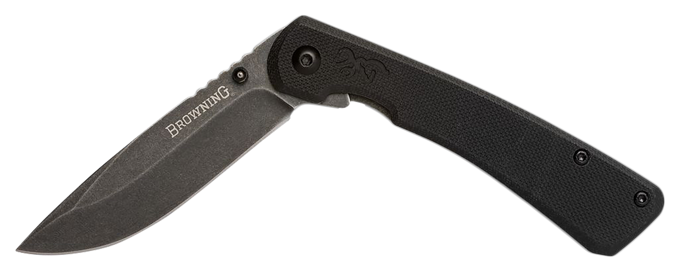 Browning Branded Rock, Brn 3220514     Knife  Branded Rock Fld Drppt