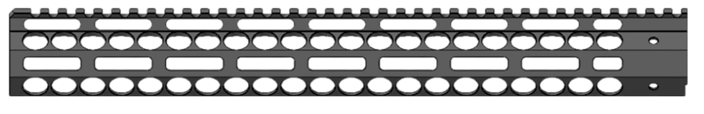 Bowden Tactical Air-rail Standard 13" Comp, Bowden J13760-13c   Air-rail Std  13" Comp