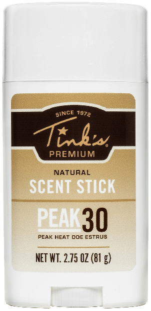 Tinks Natural Scent Stick Peak30 Premium Estrus 2.75 Oz.