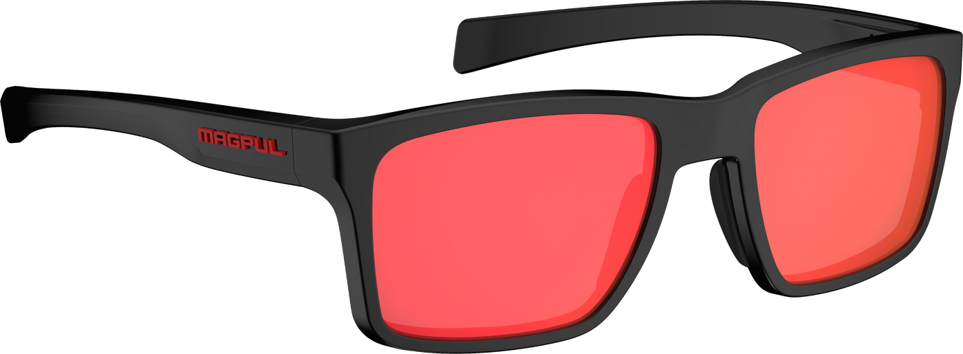 Magpul Rider Blk Frame Gry/red Lens