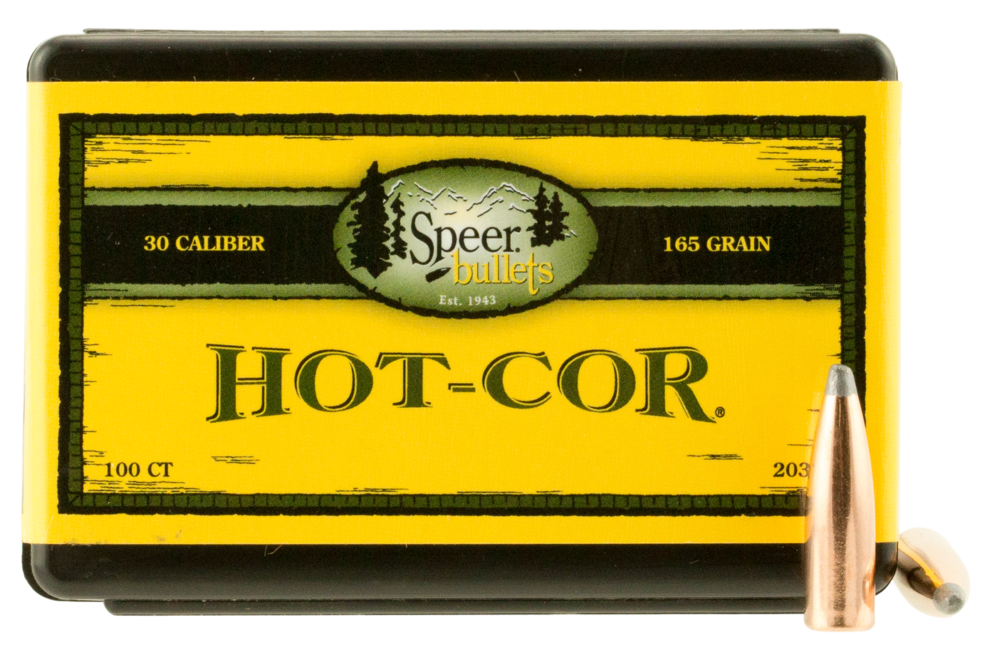 Speer Bullets Rifle Hunting, Speer 2035      Bull .308 165 Sptzr          100/5