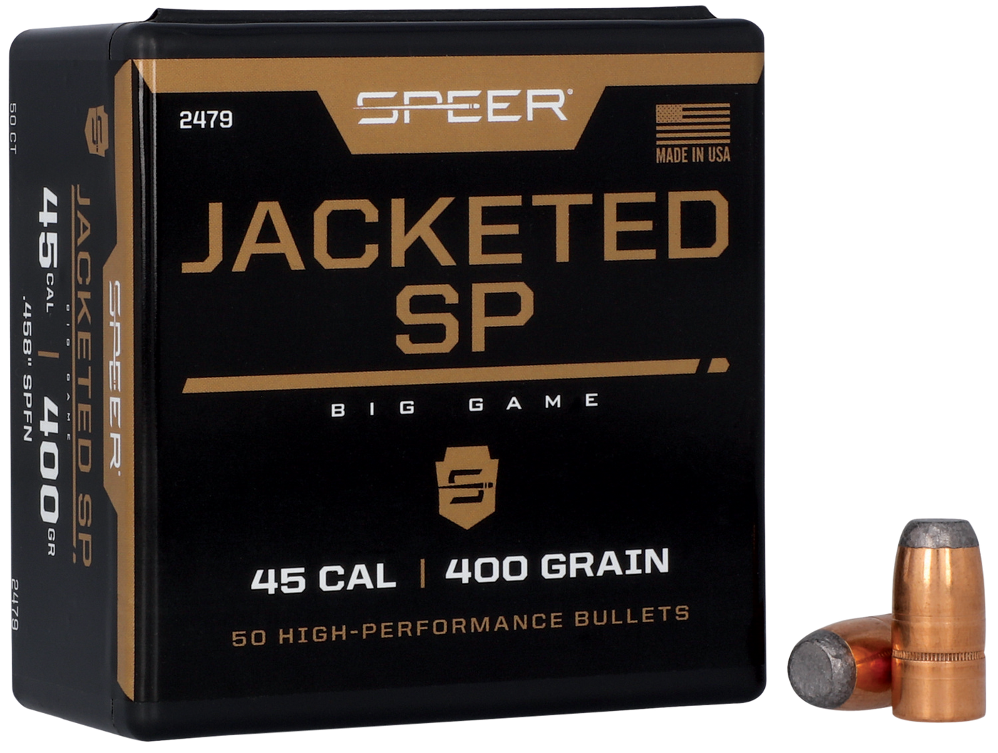 Speer Ammo Hot-cor, Speer 2479      Bull .458 400 Fn              50/5