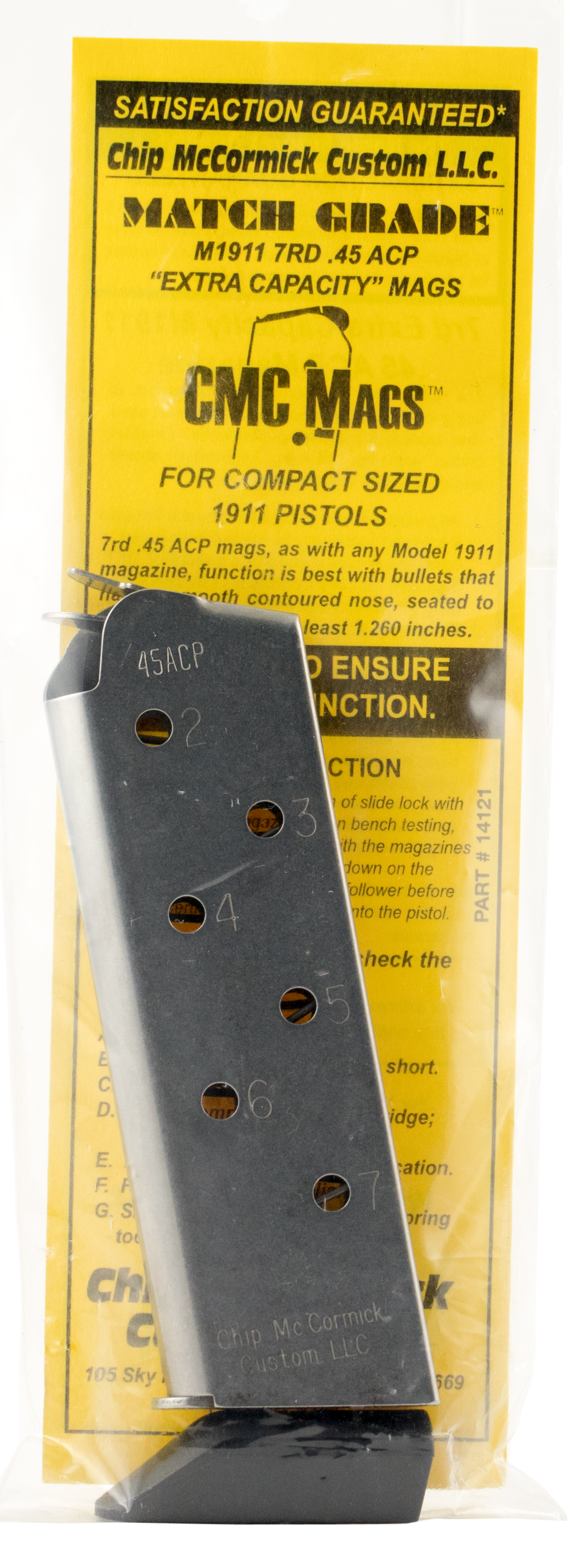 Mag Cmc Prod Mg 7rd 45acp Off W/ Pd