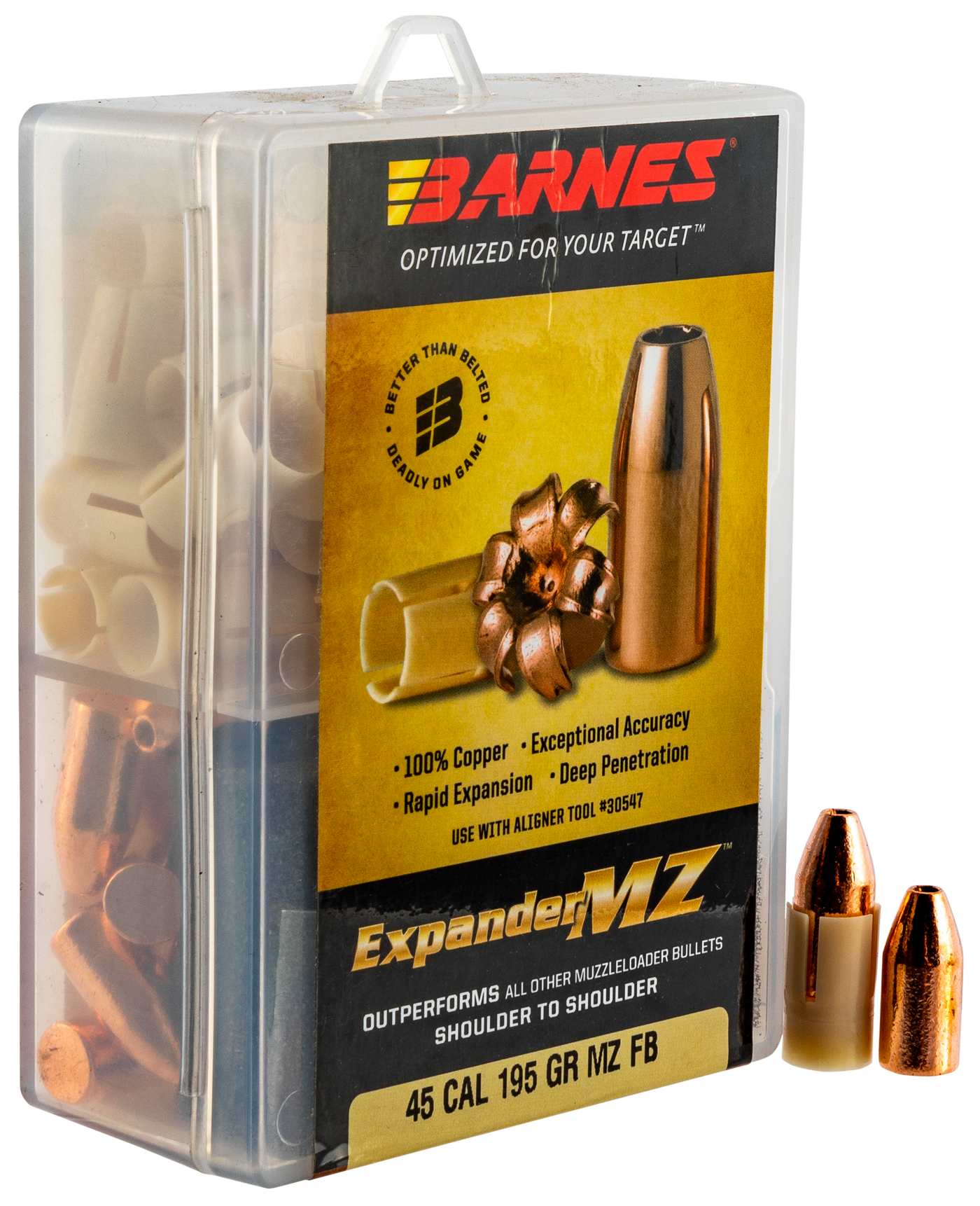 Barnes Bullets Expander Mz, Brns 30509   Expmz 45c 195 Exp        24