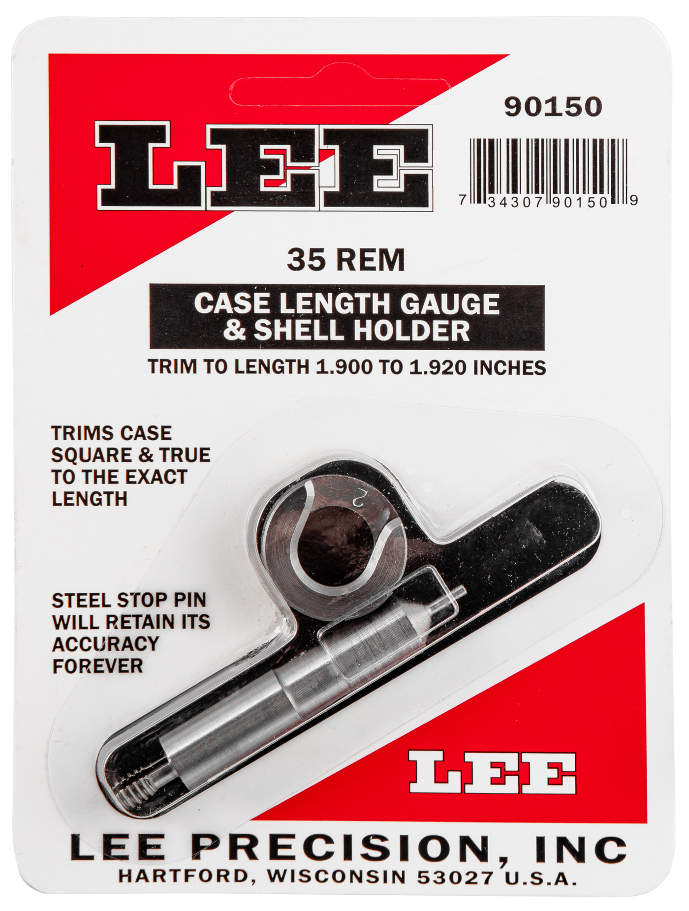 Lee Trimmer Gauge .35 Rem -