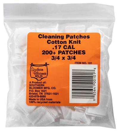 Southern Bloomer .17cal - Cleaning Patches 200-pack