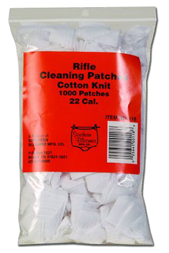 Southern Bloomer Cleaning Patches, Sbc 118  22 Cal Bulk Patches    1000 Ct