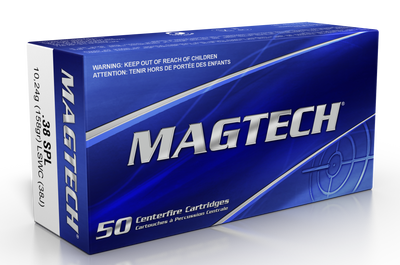 Magtech 38 Special 158gr Lead - Swc 50rd 20bx/cs