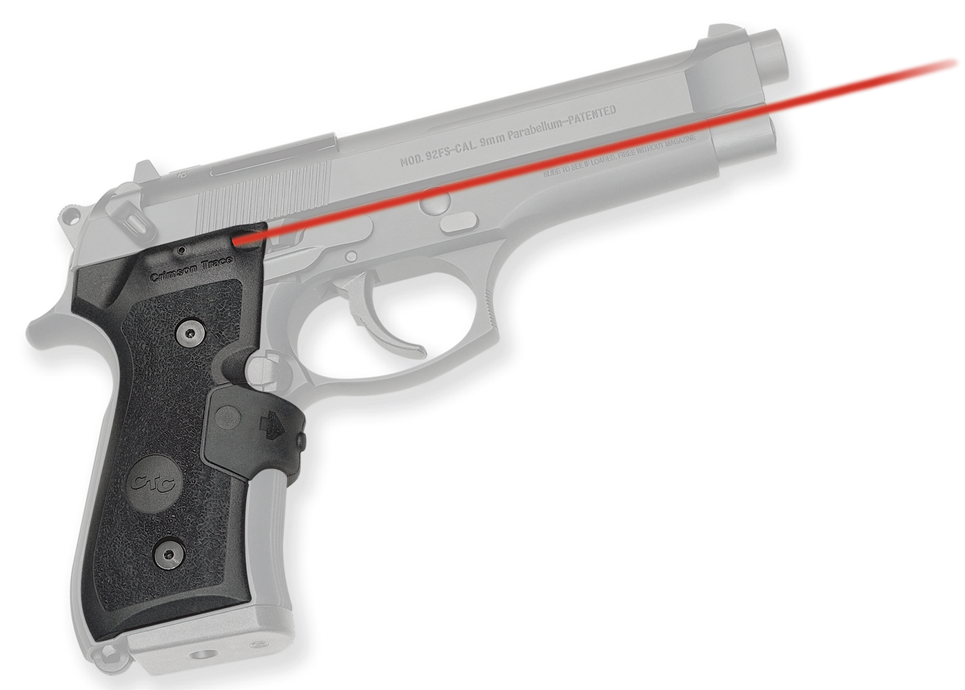 Crimson Trace Laser Lasergrip - Red Beretta 92/96/m9 Full Size