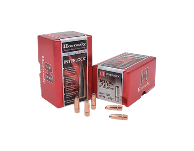 Hornady Bullets 303 Cal .312 - 174gr Rn 100ct 15bx/cs