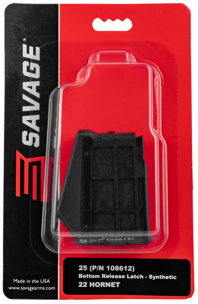 Savage Magazine Model 25 - .22hornet 4rd Synthetic Matte