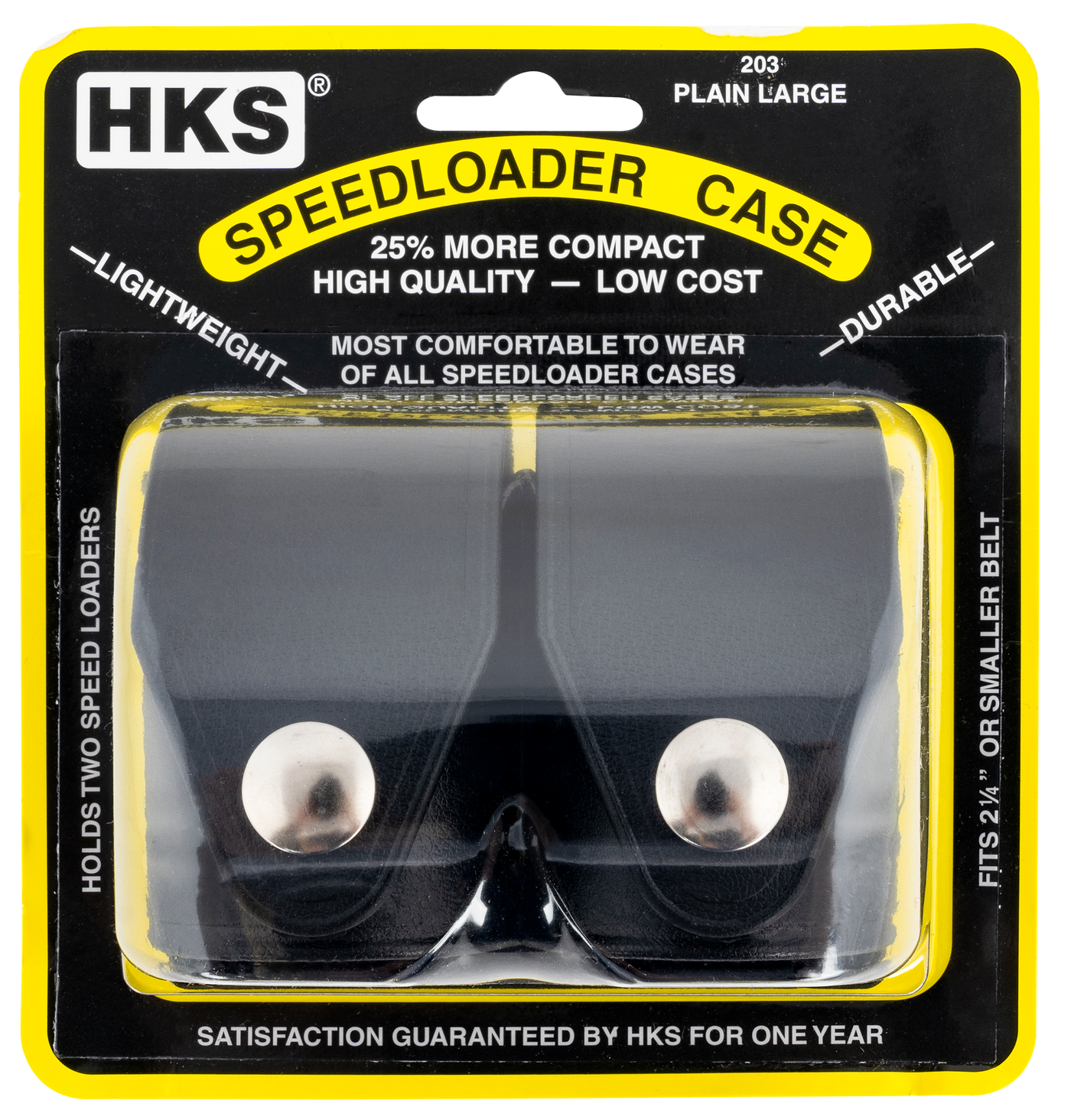 Hks Speedloader Case, Hks 203plbn Speedloader Case Lge    Blk