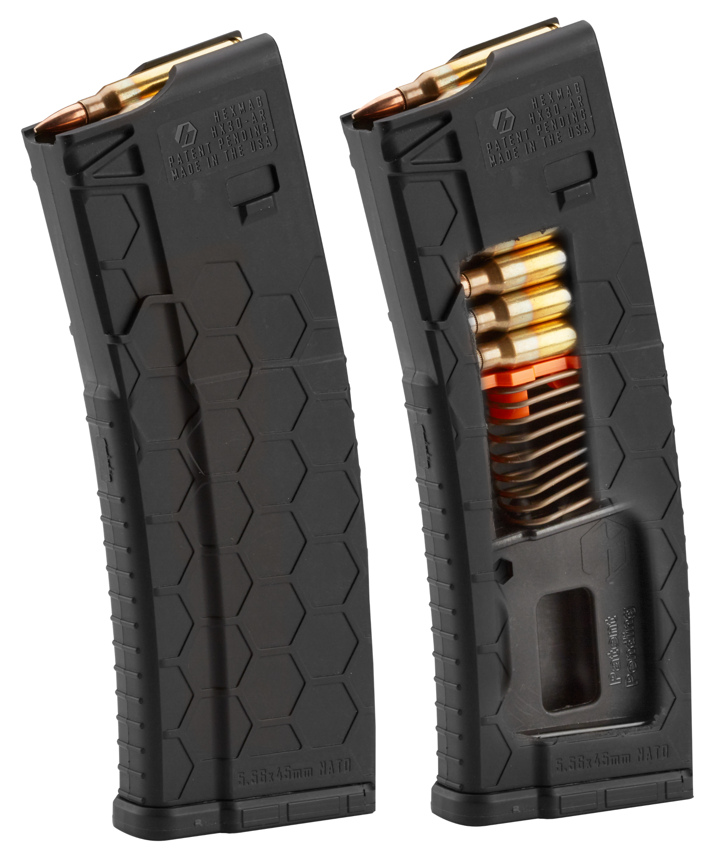 Hexmag Series 2, Hexmag Hx1530ar15s2blk  Mag Ar15 15rd Black