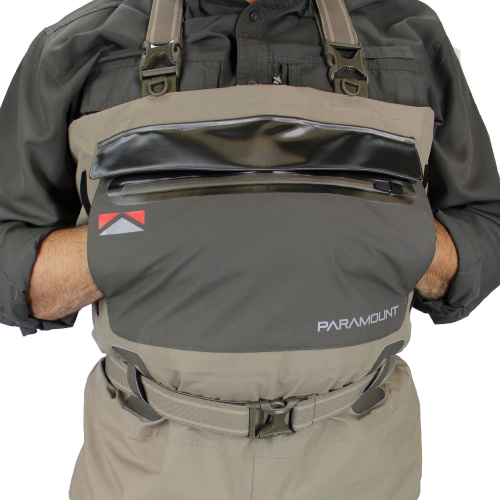 Slate wader Highwater handwarming pockets