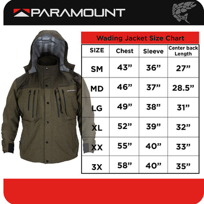 Paramount Outdoors Whetstone Waterproof Wading Jacket