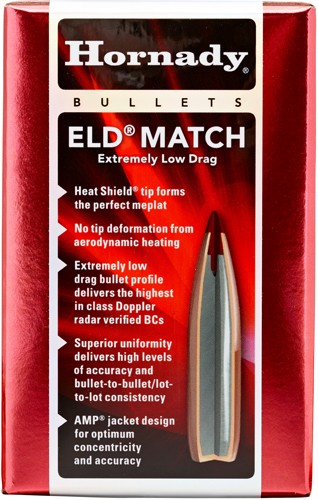 Hornady Eld Match Bullets 7mm .284 180 Gr. Eld Match 100 Box