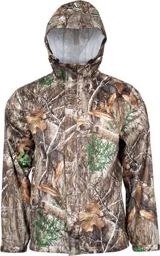 Habit Packable Rain Jacket Medium Realtree Edge