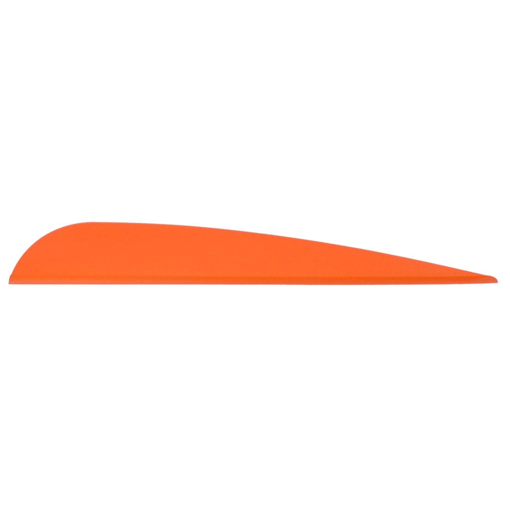 Aae Aae Elite Plastifletch Vanes Fire Orange 3.875 In. 100 Pk. Fletching Tools and Materials