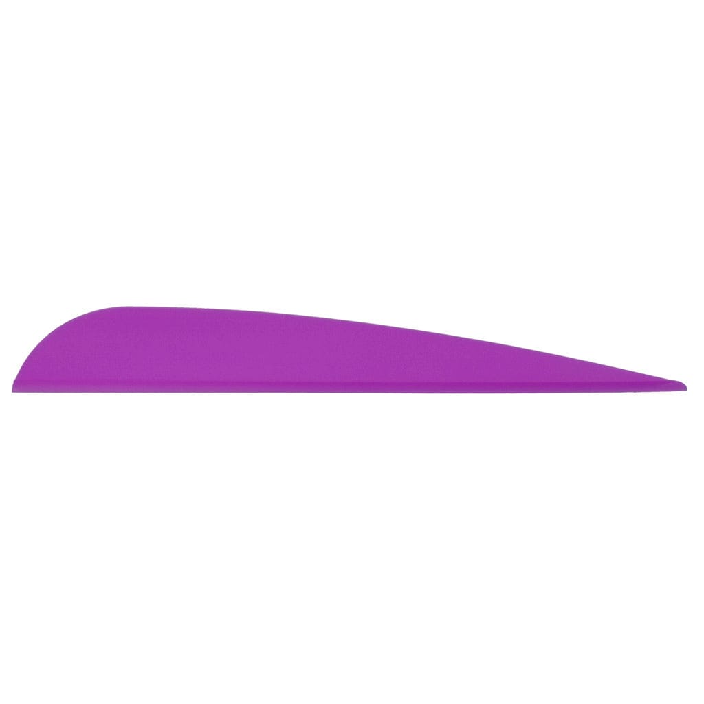 Aae Aae Elite Plastifletch Vanes Purple 3.875 In. 100 Pk. Fletching Tools and Materials