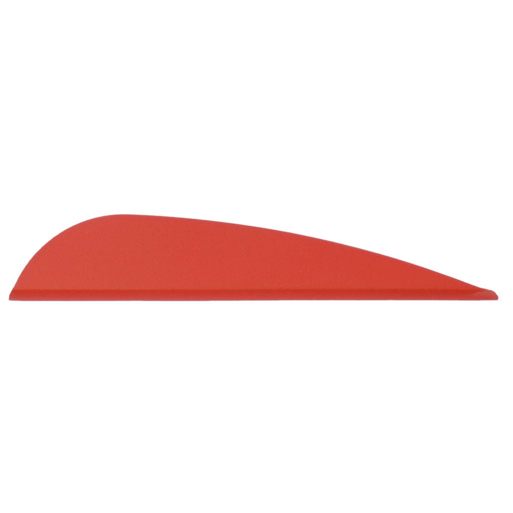 Aae Aae Elite Plastifletch Vanes Red 2.875 In. 100 Pk. Fletching Tools and Materials