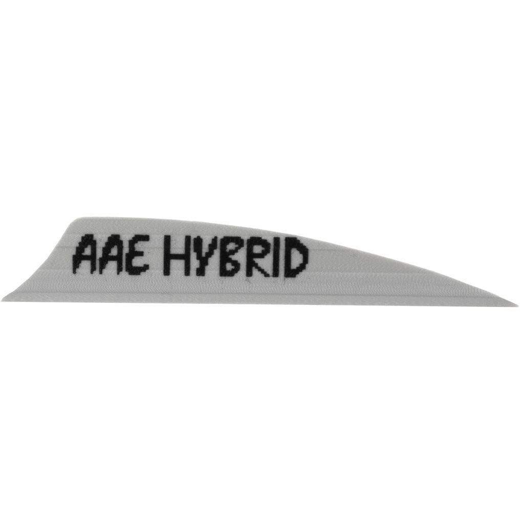 Aae Aae Hybrid 1.85 Vanes Gray 1.85 In. 100 Pk. Fletching Tools and Materials