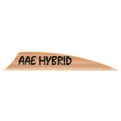 Aae Aae Hybrid 1.85 Vanes Sand 1.85 In. 100 Pk. Fletching Tools and Materials