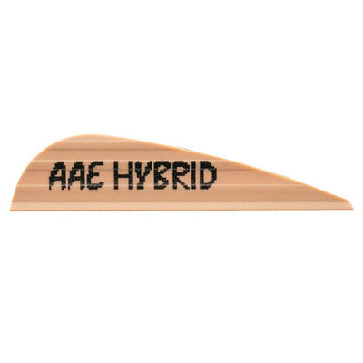 Aae Aae Hybrid 16 Vanes Sand 1.7 In. 100 Pk. Fletching Tools and Materials