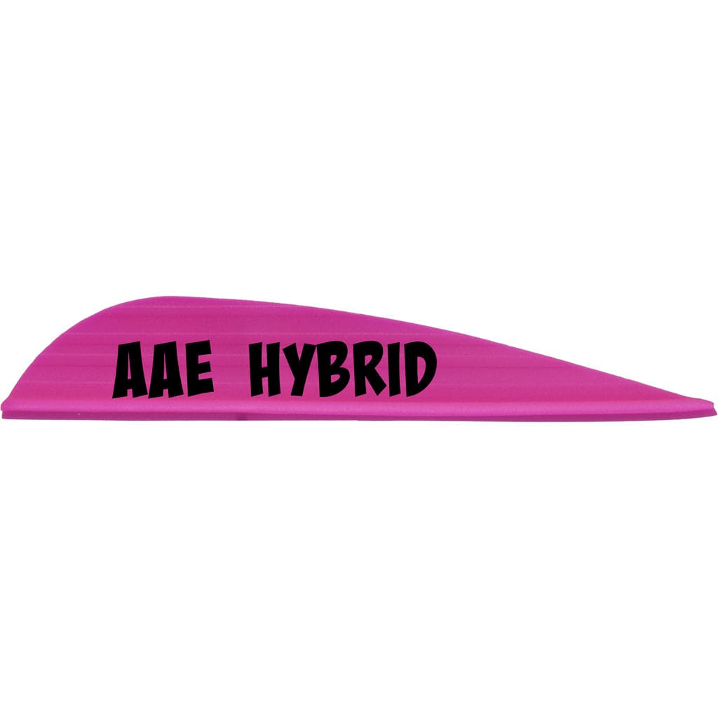 Aae Aae Hybrid 26 Vanes Hot Pink 2.7 In. 100 Pk. Fletching Tools and Materials