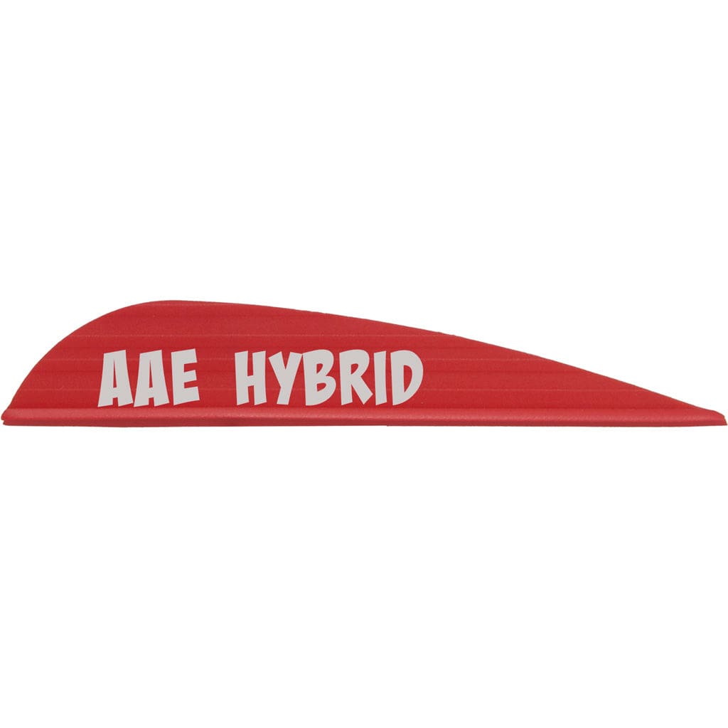 Aae Aae Hybrid 26 Vanes Red 2.7 In. 100 Pk. Fletching Tools and Materials