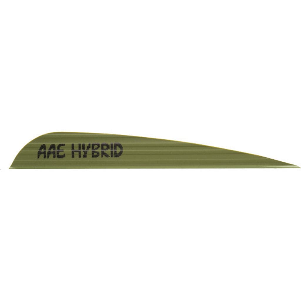 Aae Aae Hybrid 40 Vanes Od Green 3.8 In. 100 Pk. Fletching Tools and Materials