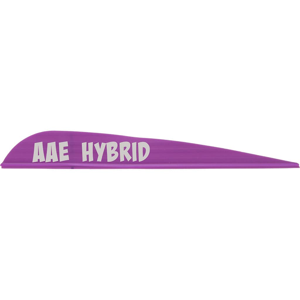 Aae Aae Hybrid 40 Vanes Purple 3.8 In. 100 Pk. Fletching Tools and Materials